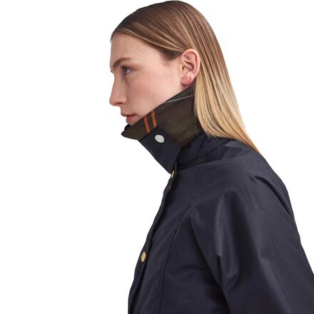 Barbour Cropped Beadnell Wax Jacket - Women's - Clothing