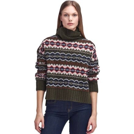 Barbour Women s Helen Knit Sweater Black Sweaters