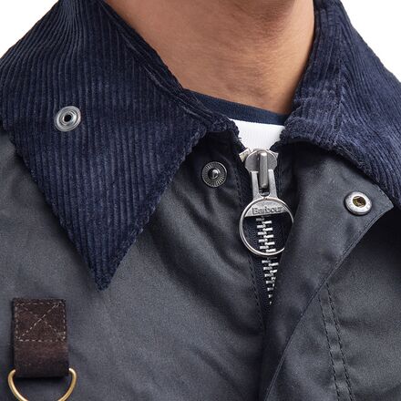barbour/バブアー barbour spey wax jacket Barbour Spey Wax Jacket Navy