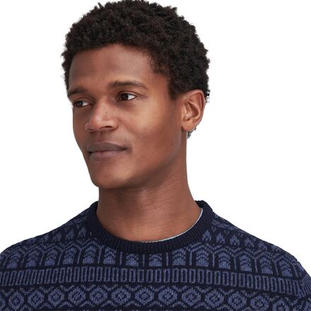 Barbour Stonebeck Fair Isle Crew Neck Sweater - Men's - Clothing