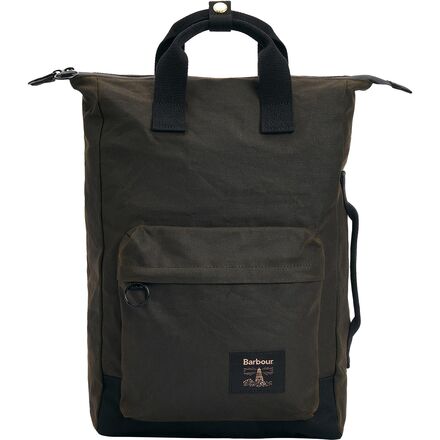 Barbour Field Wax Zip Backpack - Accessories