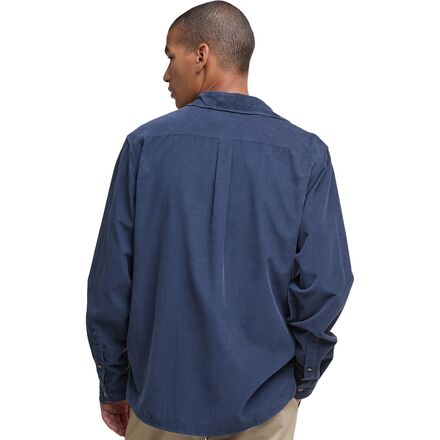 (取寄) バブアー メンズ リラックスド-フィット コード シャツ - メンズ Barbour men Bramside Relaxed Cord Shirt - Men's Navy Barbour Bramside Relaxed Cord Shirt - Men's - Clothing