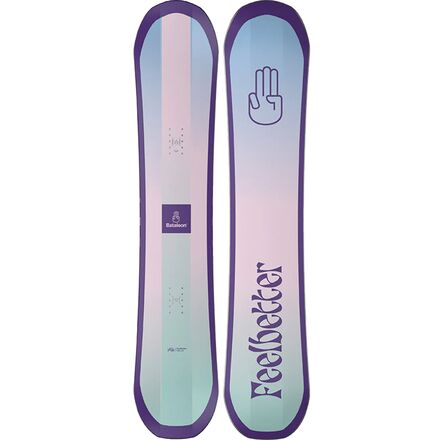 Bataleon Feelbetter スノーボード 140cm ケース付き3点 Bataleon Feelbetter Snowboard - 2023 - Women's - Snowboard