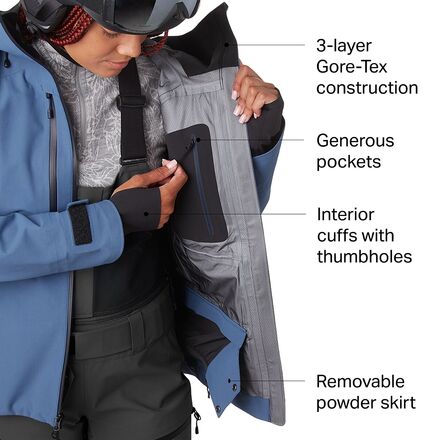 Backcountry Cottonwoods Gore Tex Jacket Women S Backcountry Com Backcountry Cottonwoods Gore Tex Jacket Women S Backcountry Com