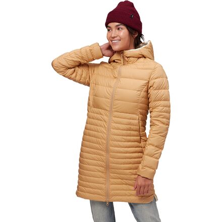 green down parka women's