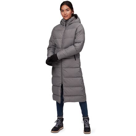 Backcountry Women's Oksfjord Down Parka in Basalt - Size: Medium