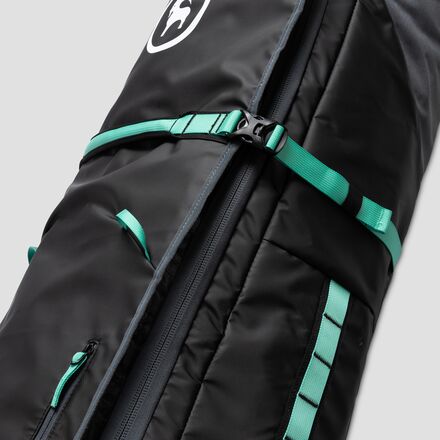 skrå Splendor klip Backcountry Double Ski & Snowboard Rolling Bag - Ski