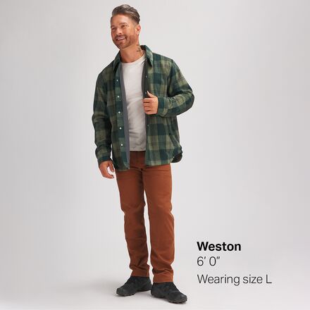 Heavy duty on sale flannel jacket