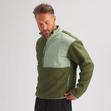 Pullover fleece sweater sale