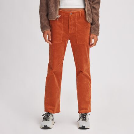 straight leg corduroy pants womens