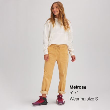【BAON】24FW★ [BAONHAUS] Kelini Corduroy Rib Band Jogger PT BAON】24FW☆ [BAONHAUS] Kelini Corduroy Rib Band Jogger PT