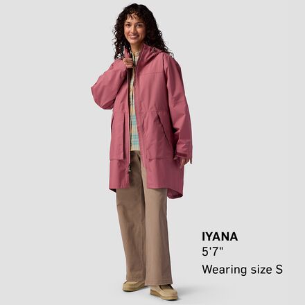 期間限定出品 Reddish brown  rain parka Backcountry Runoff 2.5L Rain Parka - Women's - Clothing