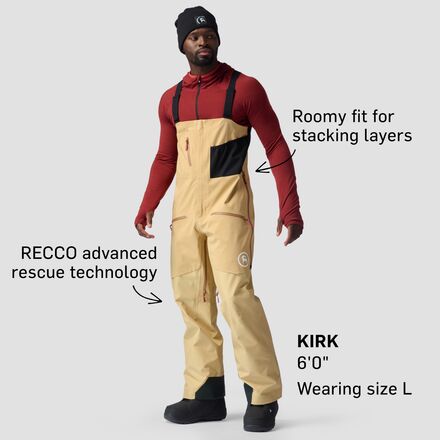 Backcountry Cardiac GORE-TEX PRO Bib Pant - Men's - Clothing