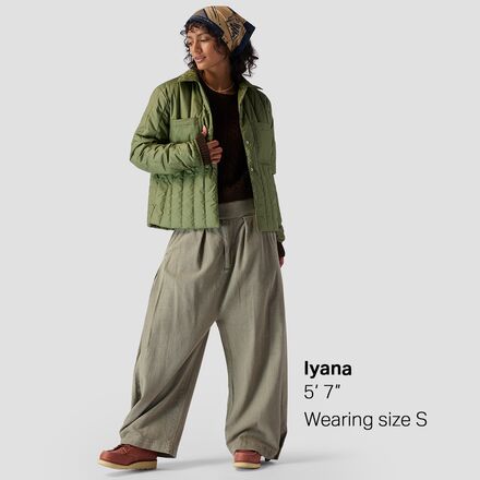 Backcountry Oakbury Synthetic Quilted Shirt Jacket - Women's