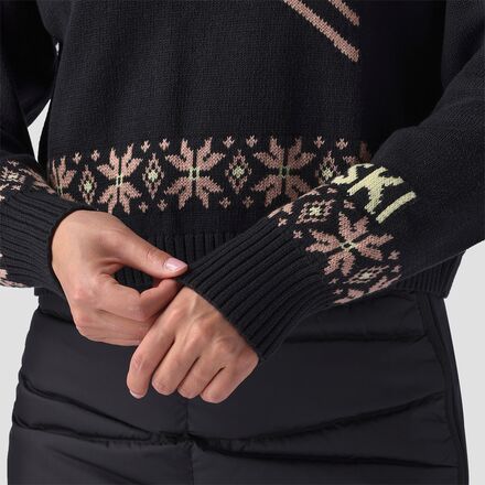 (取寄) バックカントリー レディース インターシャ スキー ジャンパー セーター - ウィメンズ Backcountry women Intarsia Ski Jumper Sweater - Women's Egret Backcountry Intarsia Ski Jumper Sweater - Women's - Clothing