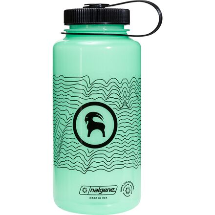 Nalgene 32oz Wide Mouth Sustain Water Bottle - Green