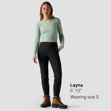 Backcountry Softshell Fleece Lined On The Go Pant - Women's - Clothing