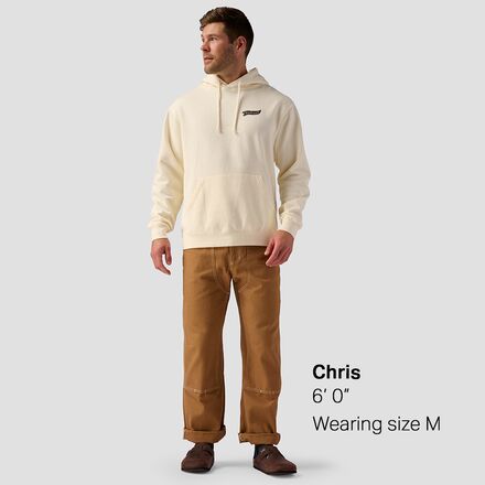 (取寄) バックカントリー シカゴ ポスター ブーディ Backcountry Chicago Poster Hoodie Vintage White Backcountry Chicago Poster Hoodie - Clothing