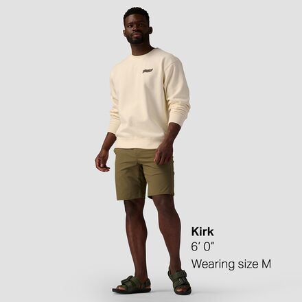 Backcountry Palo Alto Poster Crew Sweatshirt - Clothing