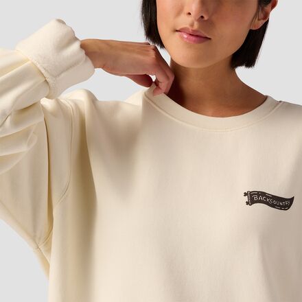 Backcountry Palo Alto Poster Crew Sweatshirt - Clothing