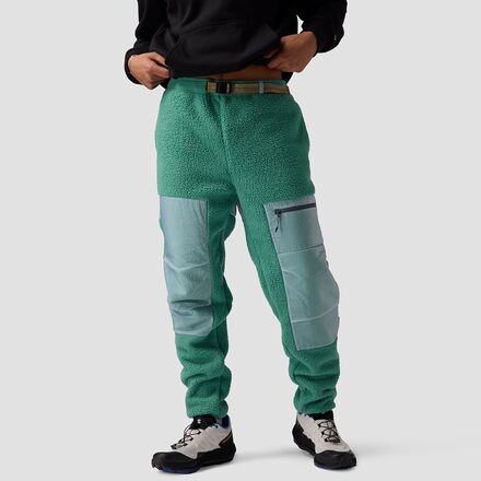 Fleece Pants Sweatpants With A Lot Of Pockets Men's Fleece Cargo