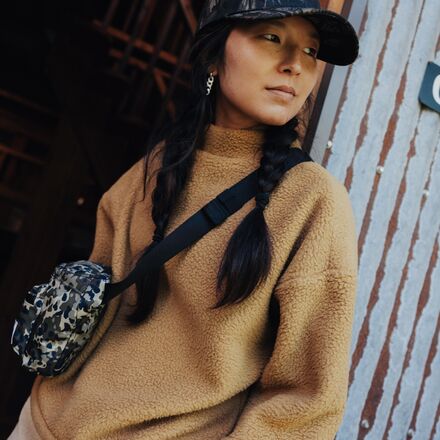 (取寄) バックカントリー レディース ワンダー モック-ネック トップ - ウィメンズ Backcountry women Wander Pile-Fleece Mock-Neck Top - Women's Bistre Combo Backcountry Wander Pile-Fleece Mock-Neck Top - Women's - Clothing
