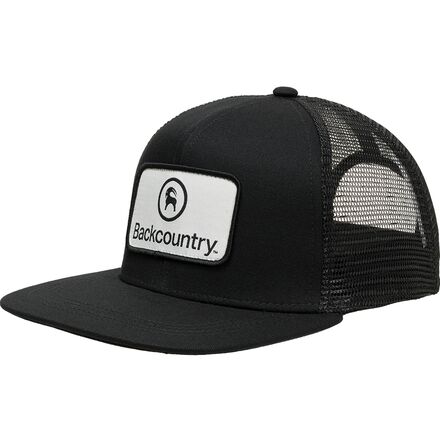 Backcountry Throwback Flat Brim Patch Snapback Hat - Accessories