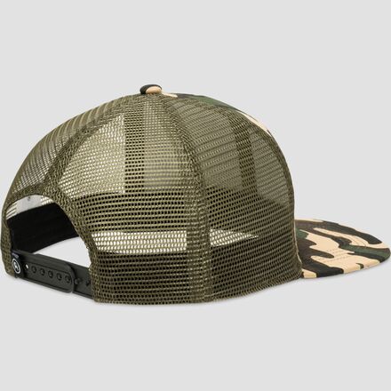 Backcountry Throwback Flat Brim Patch Snapback Hat - Accessories