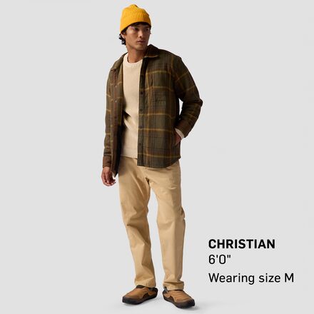 Backcountry Venture Stretch Flannel Shacket - Men's - Clothing