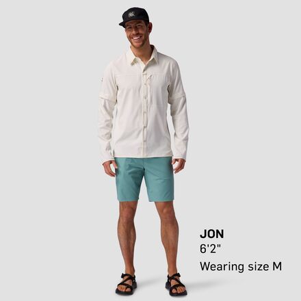 Backcountry Tahoe Woven Convertible Snap-Up Shirt - Men's - Clothing