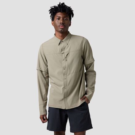 Backcountry Tahoe Woven Convertible Snap-Up Shirt - Men's - Clothing