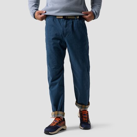(取寄) バックカントリー メンズ ベンチャー デイリー フランネル ライン パンツ - メンズ Backcountry men Venture Daily Flannel Lined Pant - Men's Midnight Blue MIDBLU.jpg