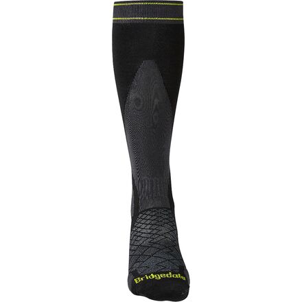 Bridgedale Men's Lightweight Merino Performance Walking Hiking Boot Socks Black