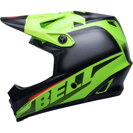 Bell Full-9 Fusion MIPS Helmet Small Matte Green/Black/Crimson