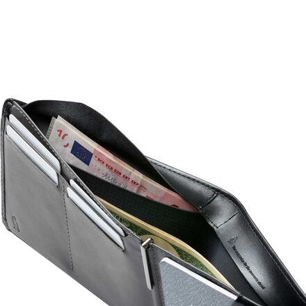 bellroy leather travel wallet black L-Pocket folded boarding pass Bellroy | Travel Wallet Navy