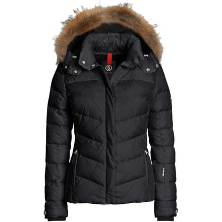 Bogner ROSY thermal jacket in dark brown buy online - Golf House