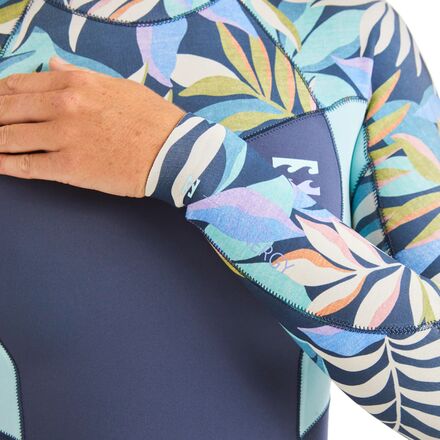 Billabong 3/2 Synergy Back-Zip Flatlock Fullsuit Wetsuit - Women's