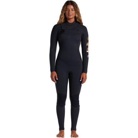 Billabong 3/2mm Salty Dayz Full Chest-Zip Wetsuit - Women's - Clothing