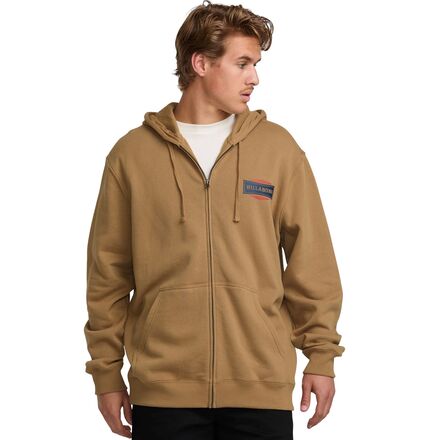 Billabong Short Sands Zip Hoodie Men s Vintage Brown M