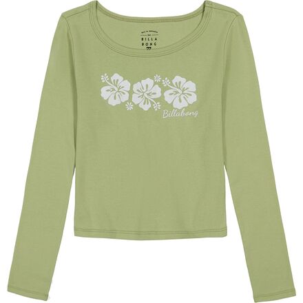 Billabong Tri Hibiscus Long-Sleeve T-Shirt Girls' Kids