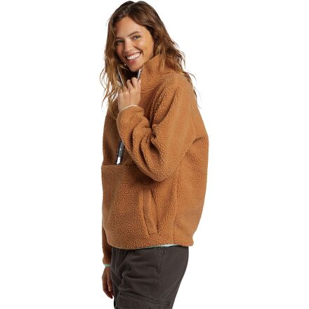 Billabong Horizon Mock Neck Half-Zip Sweatshirt - Women's - Clothing
