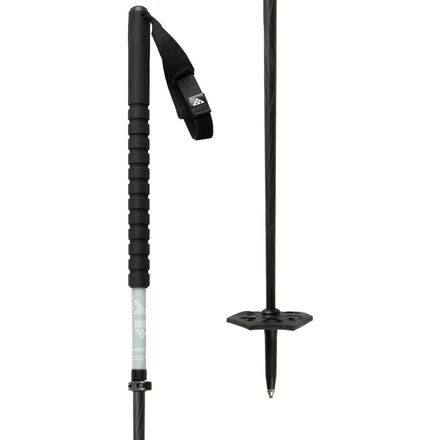 Black Crows Duos Freebird Adjustable Ski Poles - Ski