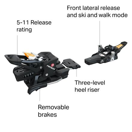Black Diamond Fritschi Tecton 12 Bindings - 2022 - Ski