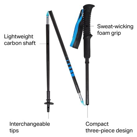 lightweight hiking poles