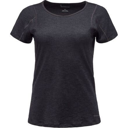 (取寄) ブラックダイヤモンド レディース リズム Tシャツ - ウィメンズ Black Diamond women Rhythm T-Shirt - Women's Black Black Diamond Rhythm T-Shirt - Women's - Clothing