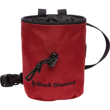 Black Diamond Mojo Zip Chalk Bag - Black - S/M