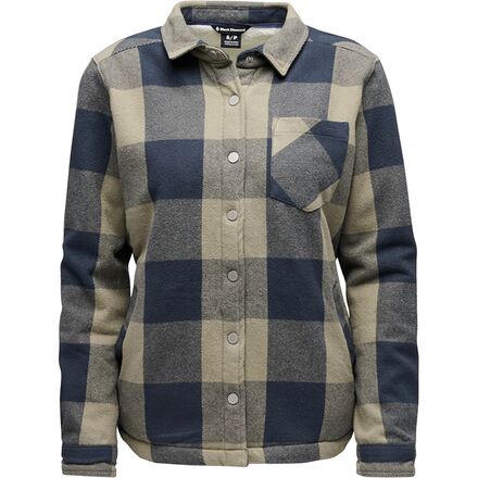 Black Diamond Project Lined Flannel Shirt - Women's - Clothing