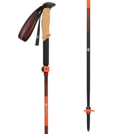Black Diamond Pursuit Carbon FLZ Trekking Poles - Hike & Camp