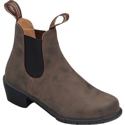 heeled blundstone boots