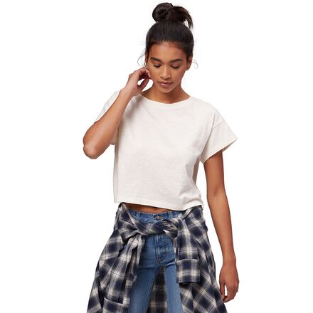 Short-Sleeve Crewneck Boxy T-Shirt 